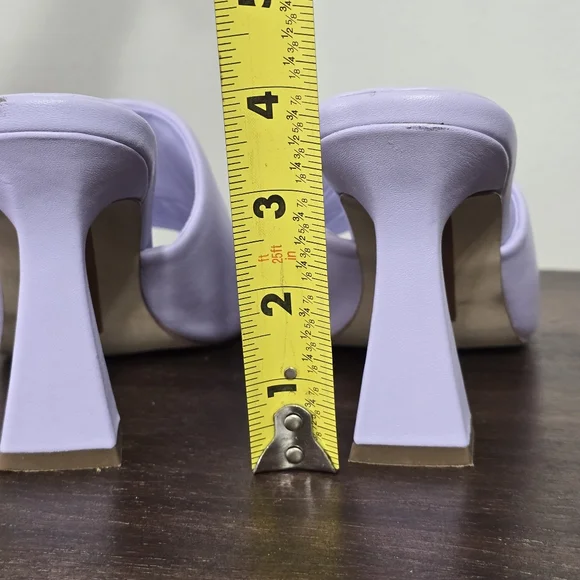 🤩Host Pick❤️Sam Edelman Carmen Leather Slip-on Heels Women's Size 8M - Picture 9 of 13